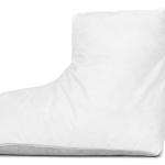 Schlafschuhe gefüllt mit Daunen