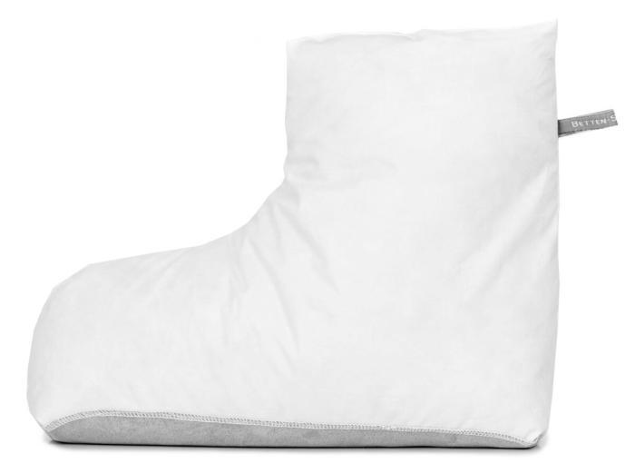 Schlafschuhe gefüllt mit Daunen